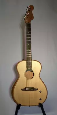 Fender - Highway Series Parlor Acoustic/Electric Guitar, Rosewood Fingerboard - Natural
